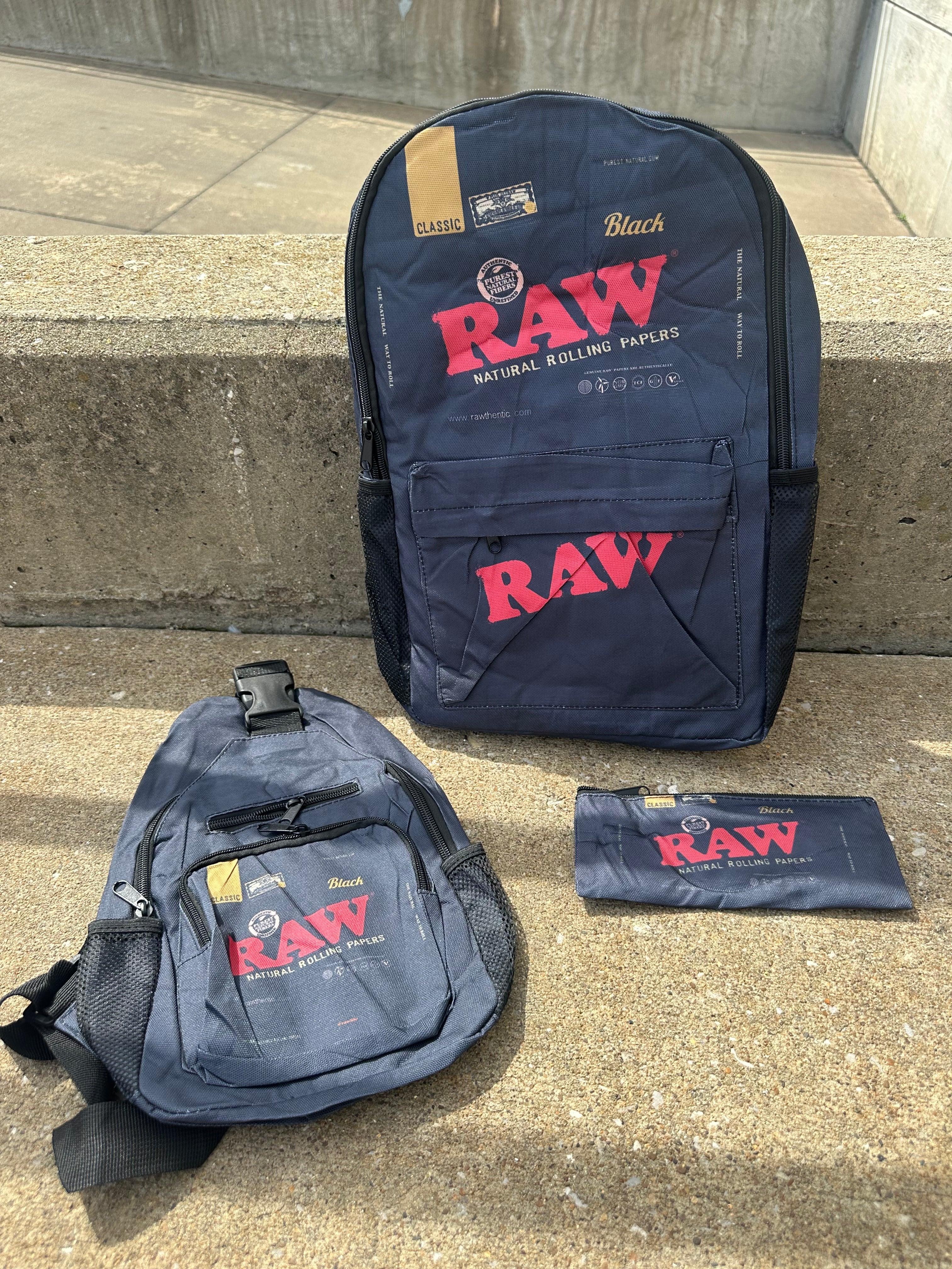 RAW Backpack Set (3 Piece Set)