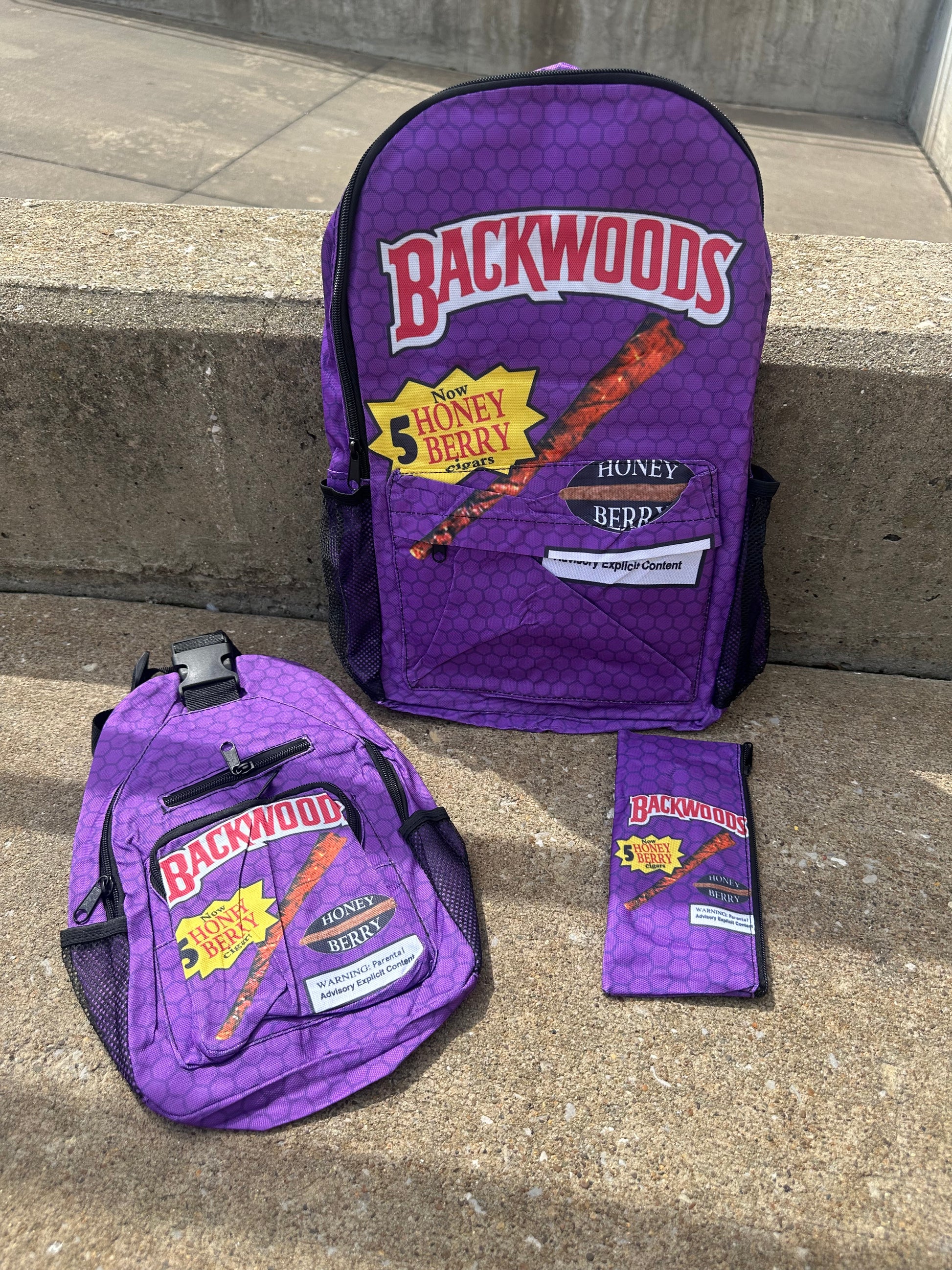 Backwoods Backpack Set (3 Piece Set)