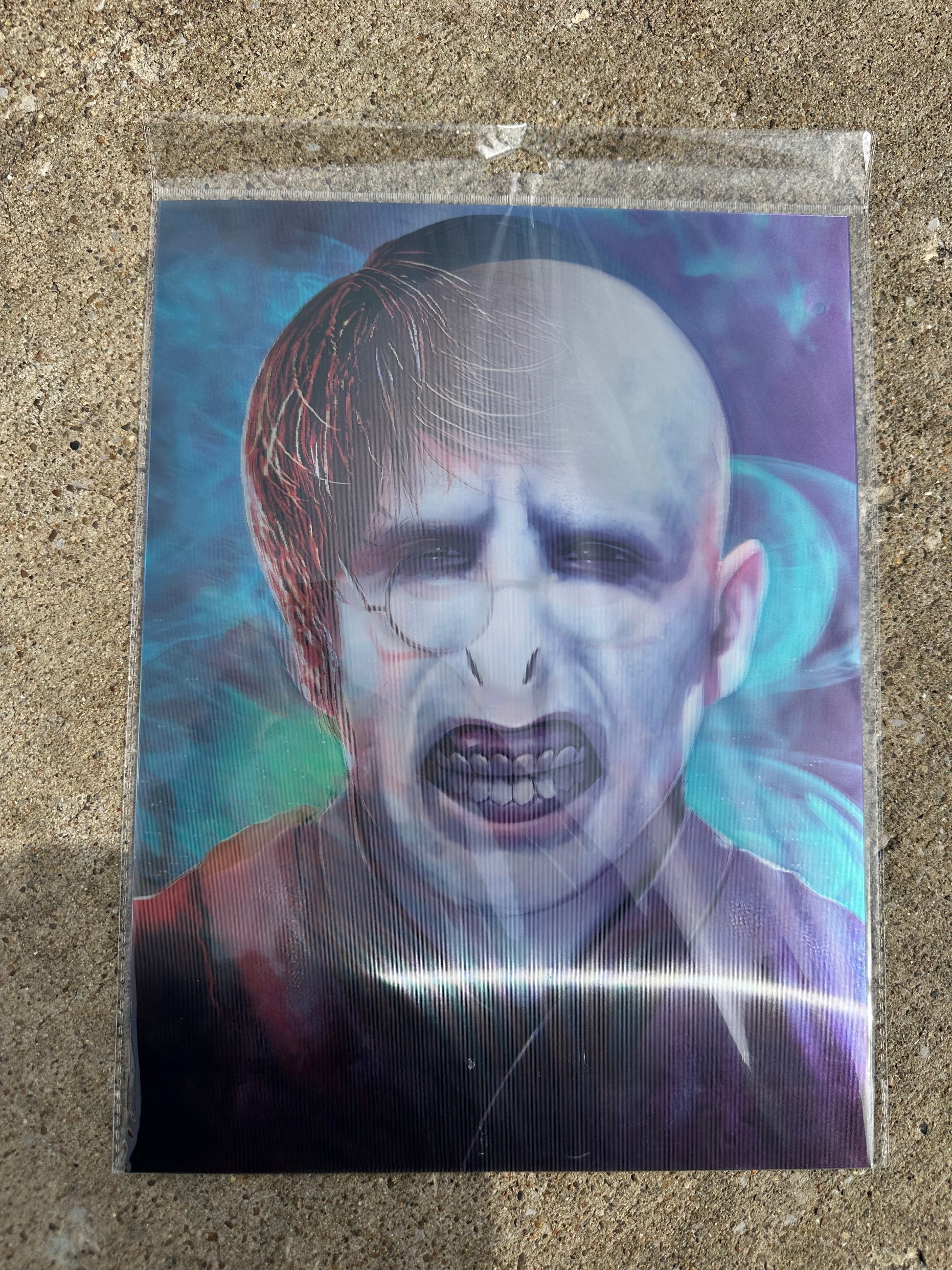 Harry Potter 3D Holographic Poster