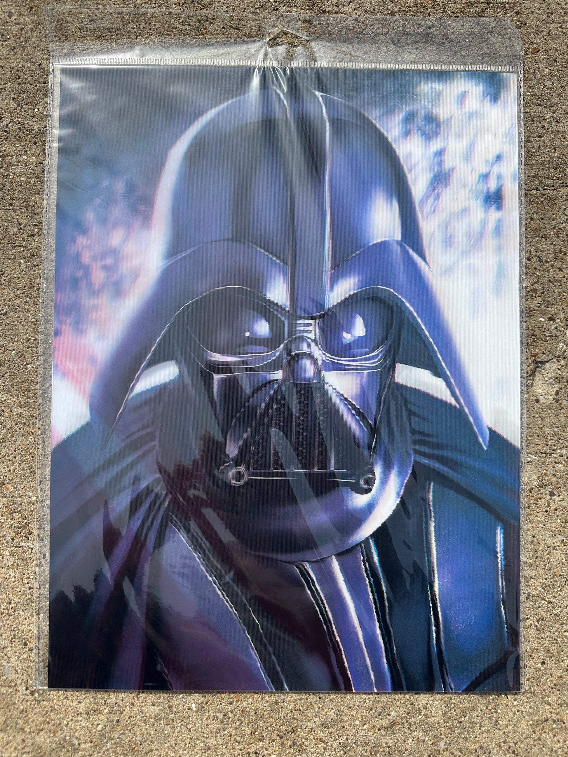 Darth Vader 3D Holographic Poster