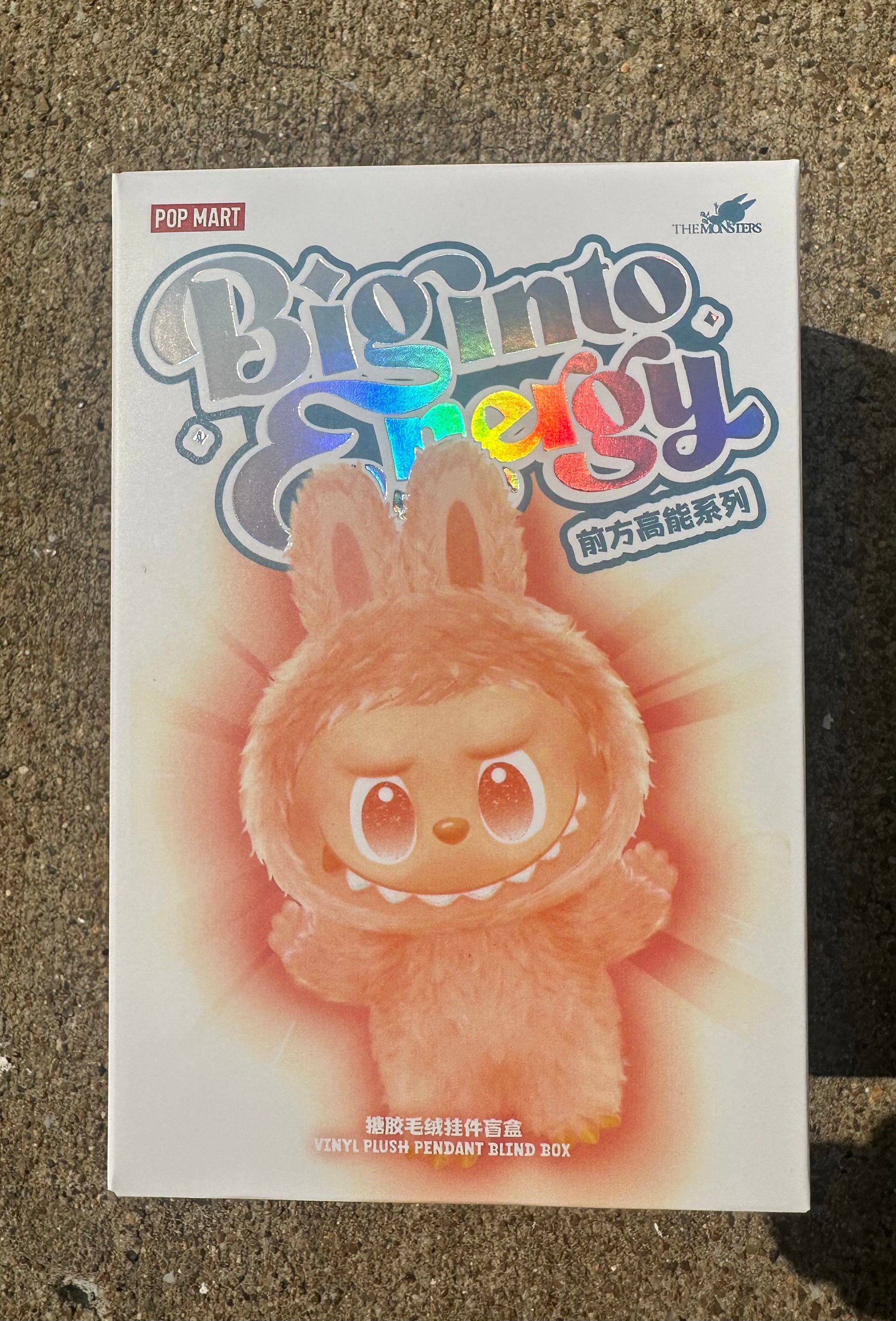 ゆーたろーPOP MART Labubu Biginto Energy ID THE MONSTERS Big into Energy Series-Vinyl Plush Pendant