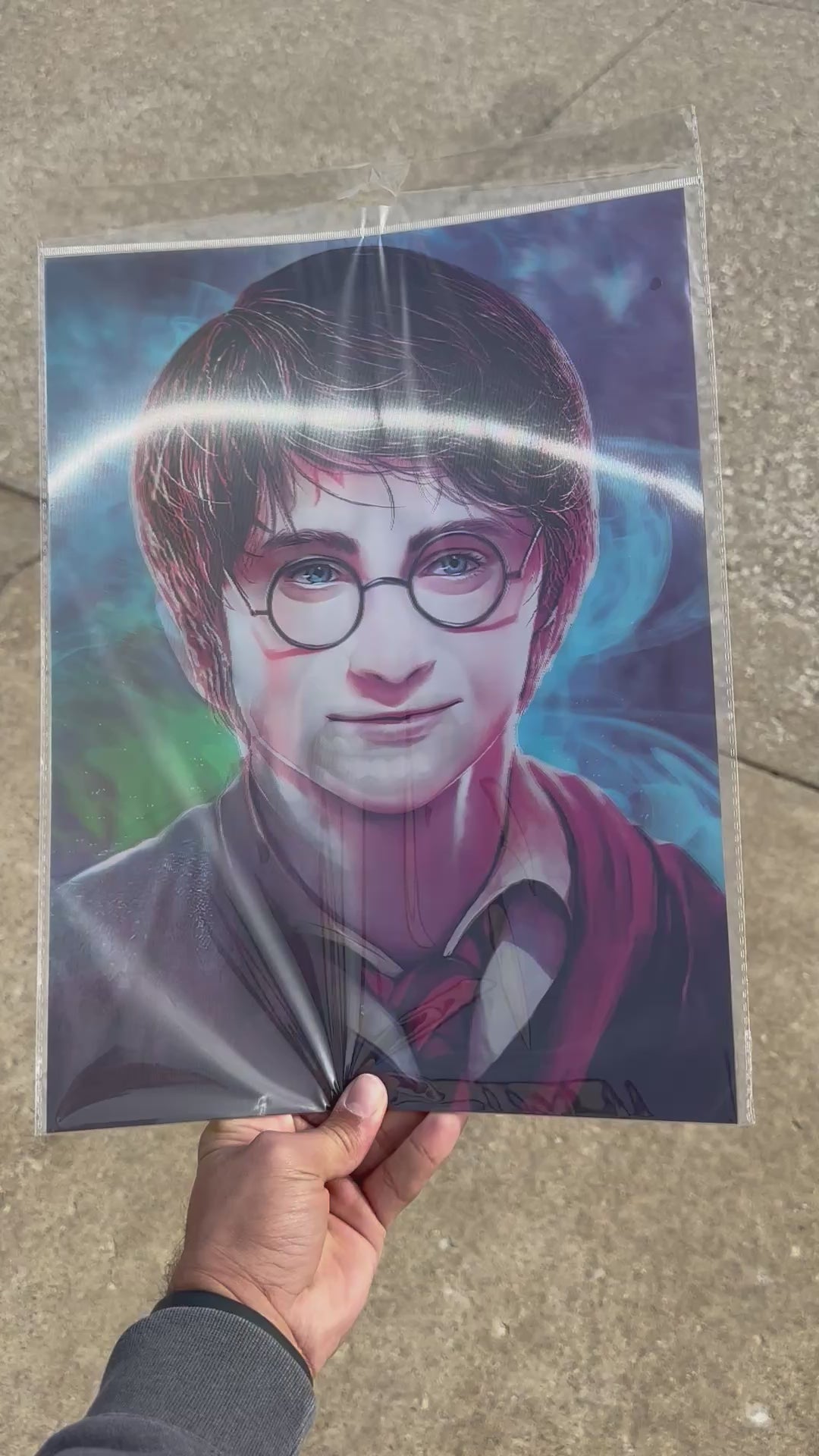 Harry Potter 3D Holographic Poster