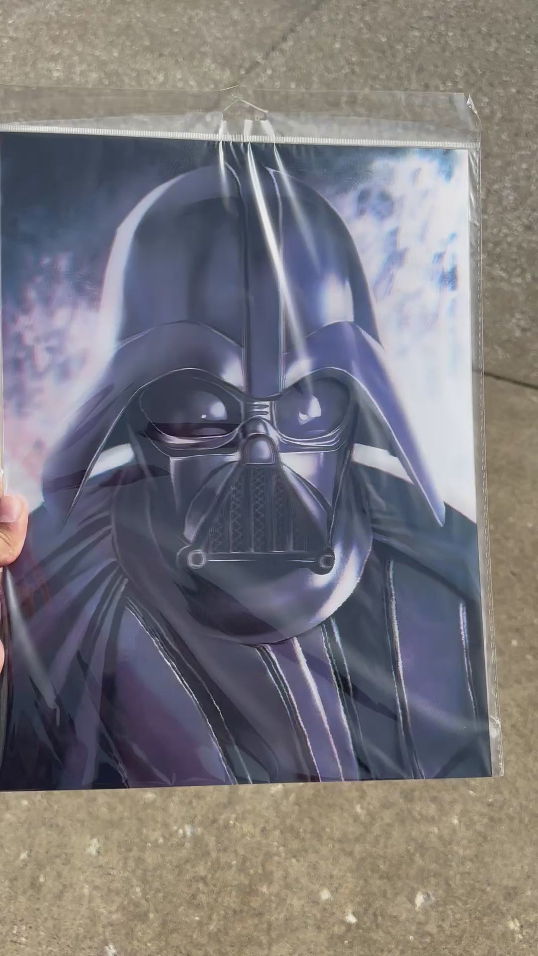 Darth Vader 3D Holographic Poster